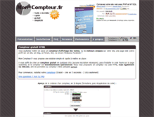 Tablet Screenshot of mon-compteur.fr